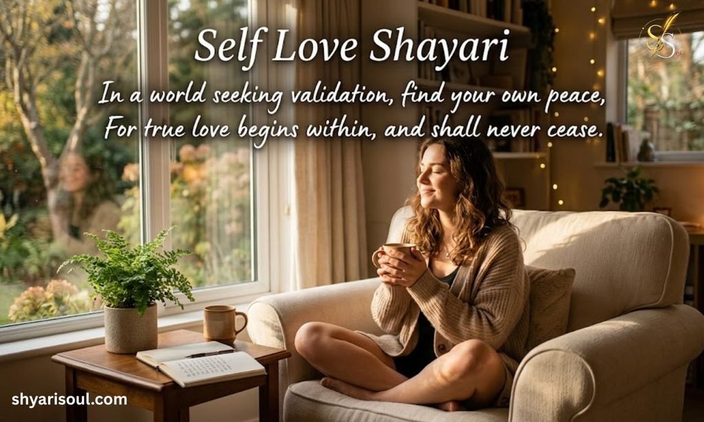2 Line Self Love Shayari in English