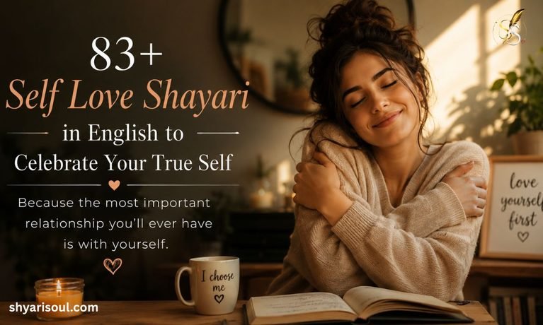 83+ Self Love Shayari in English to Celebrate Your True Self