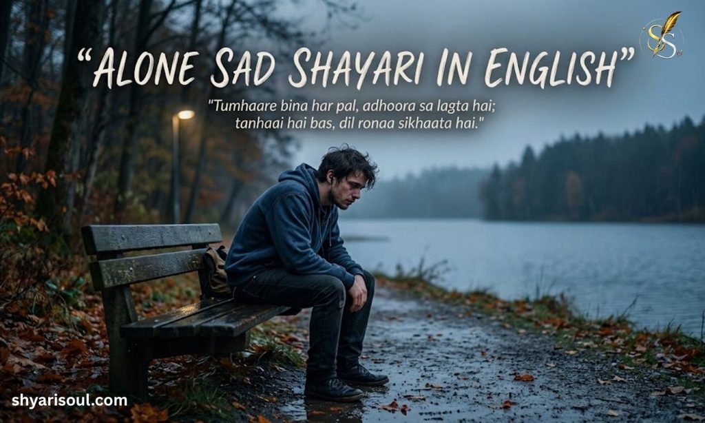 Alone Sad Shayari in English