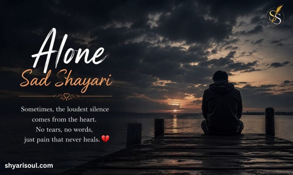 Alone Sad Shayari in English