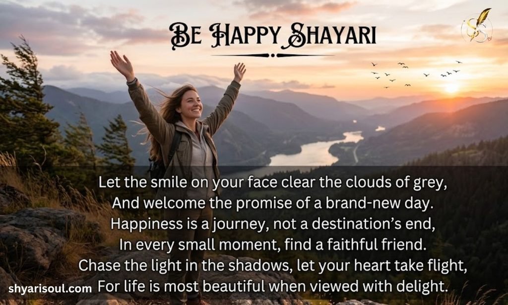Be Happy Shayari in English