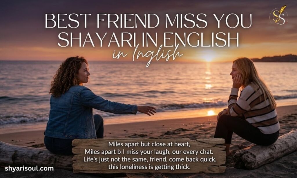 Best Friend Miss You Shayari in English