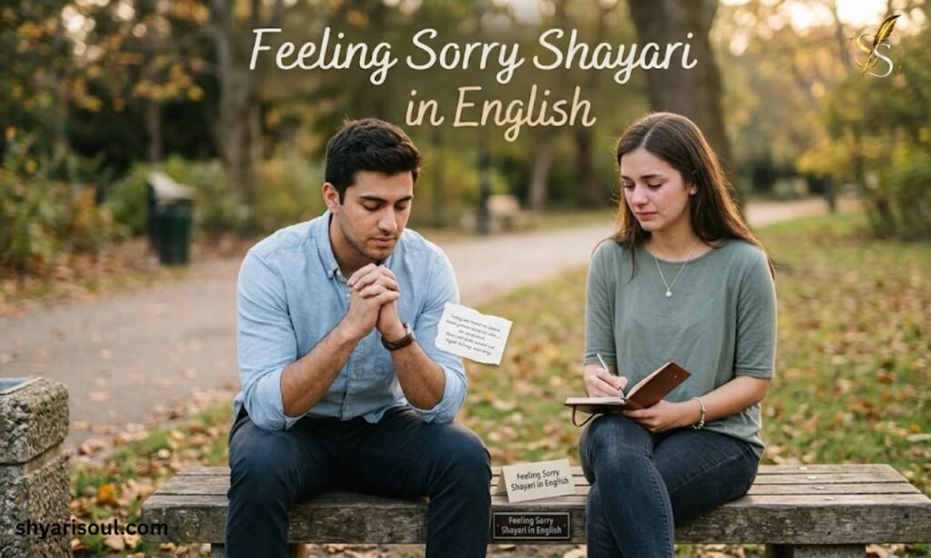 Feeling Sorry Shayari in English