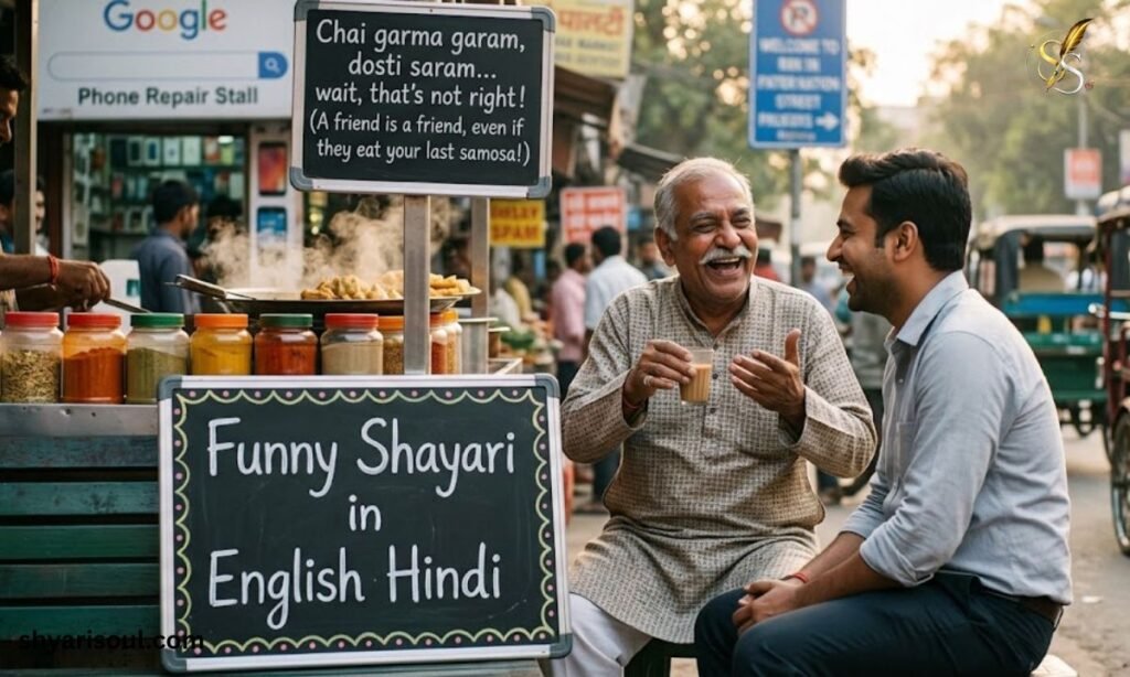 Funny Shayari in English Hindi