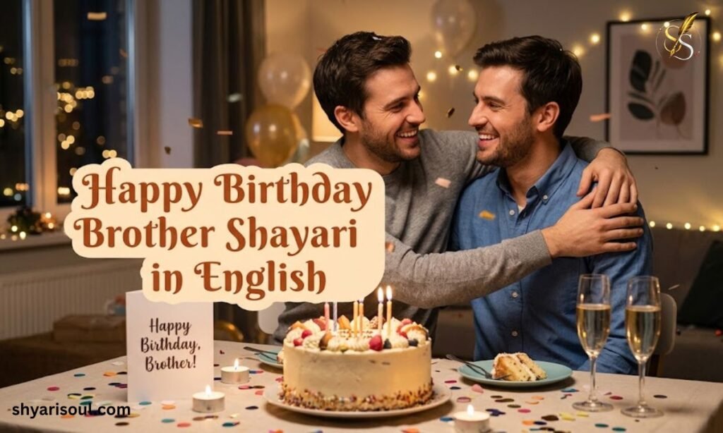 Happy Birthday Brother Shayari in English