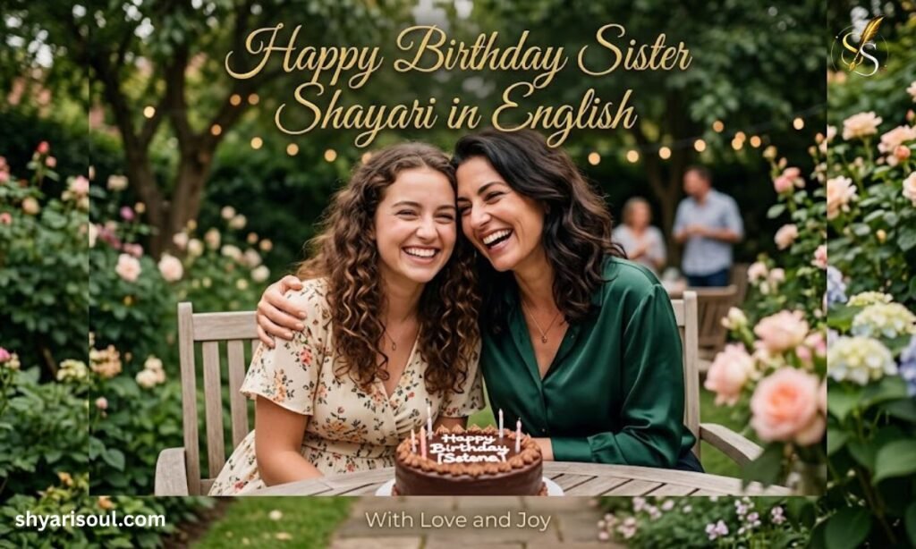 Happy Birthday Sister Shayari in English