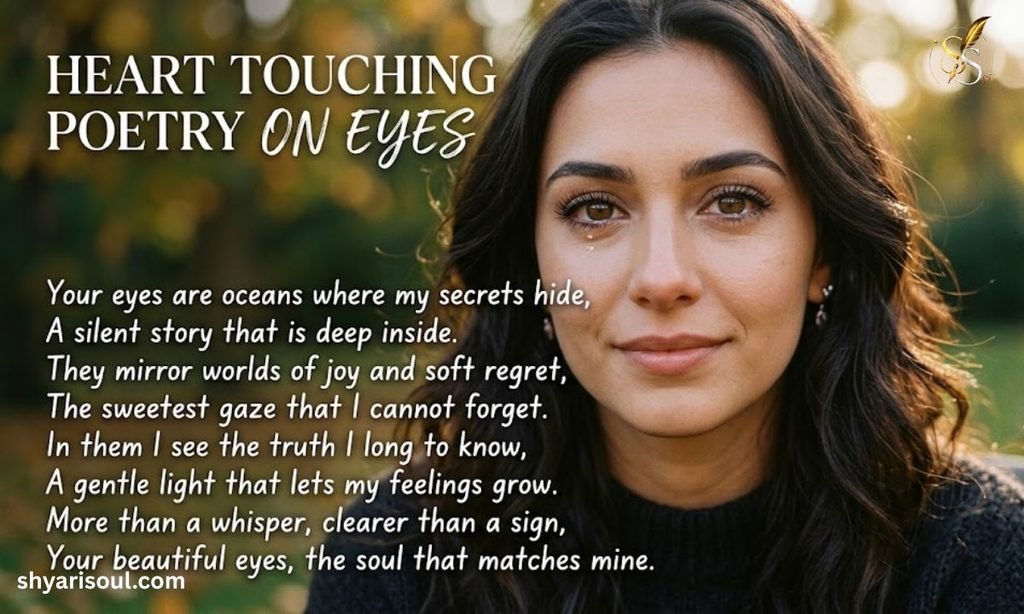 Heart Touching Poetry on Eyes in English