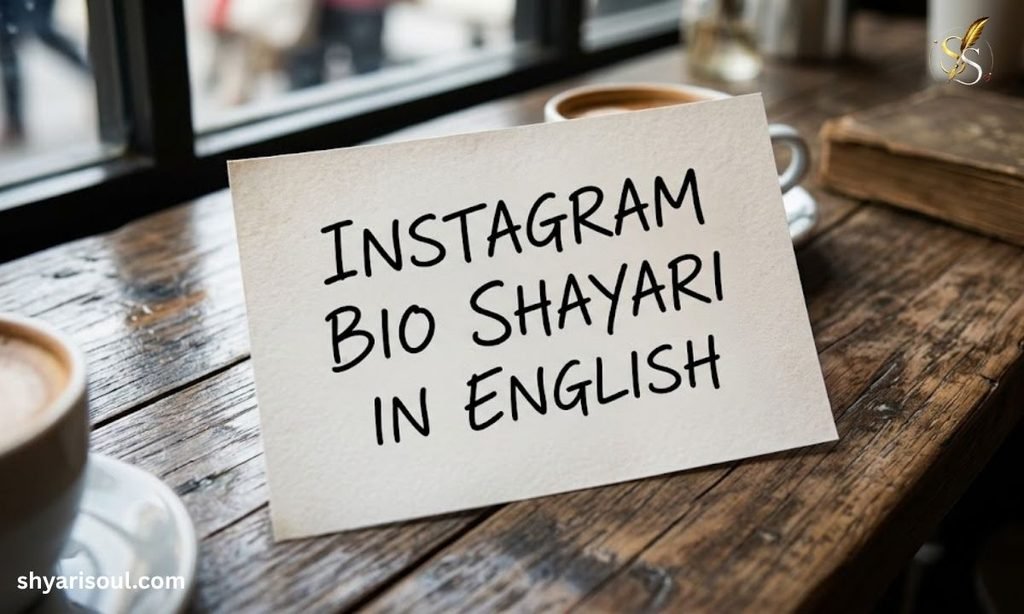 Instagram Bio Shayari in English