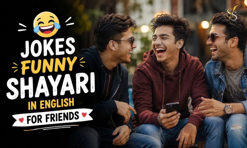 Jokes Funny Shayari in English for Friends