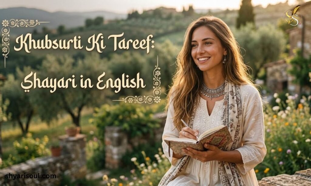 Khubsurti Ki Tareef Shayari in English