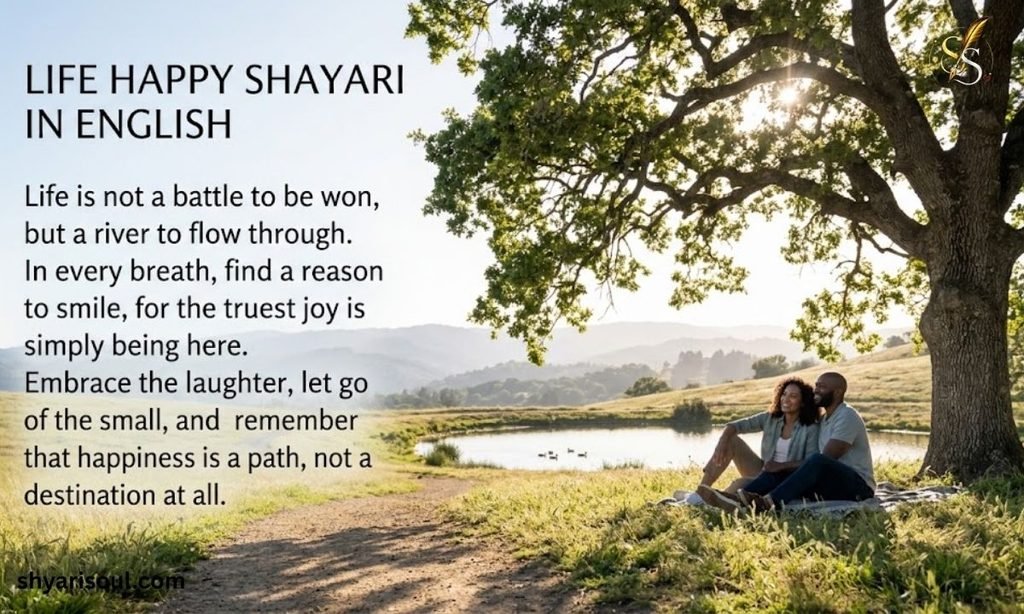 Life Happy Shayari in English