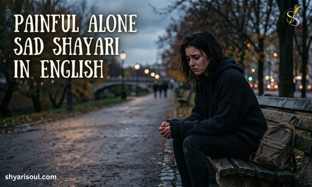 Painful Alone Sad Shayari in English
