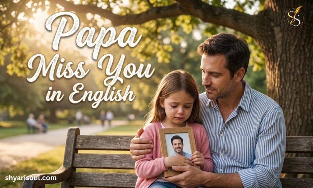 Papa Miss You Shayari in English