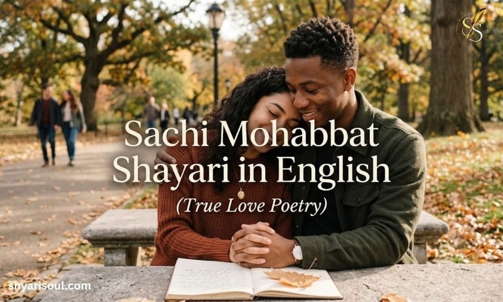 Sachi Mohabbat Shayari in English