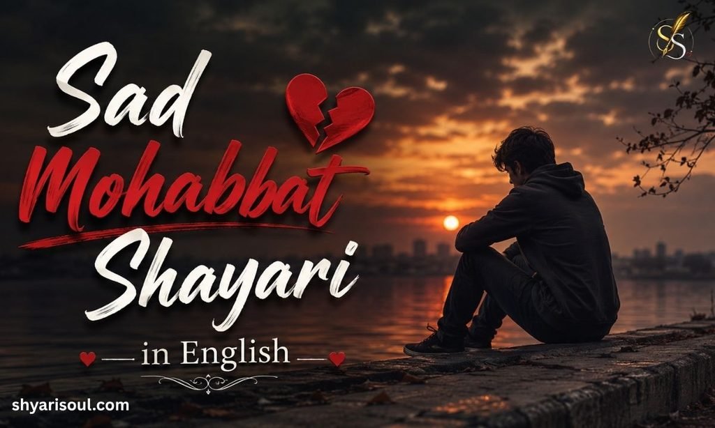 Sad Mohabbat Shayari in English