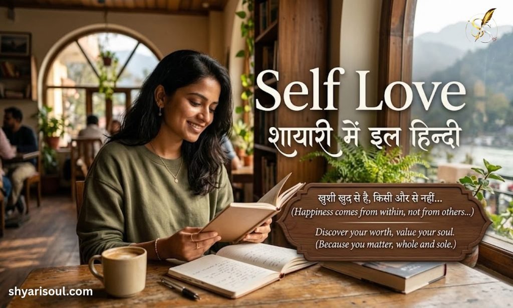 Self Love Shayari in English Hindi