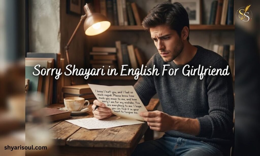 Sorry Shayari in English For Girlfriend