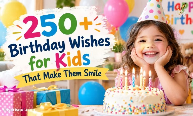 250+ Birthday Wishes for Kids That Make Them Smil