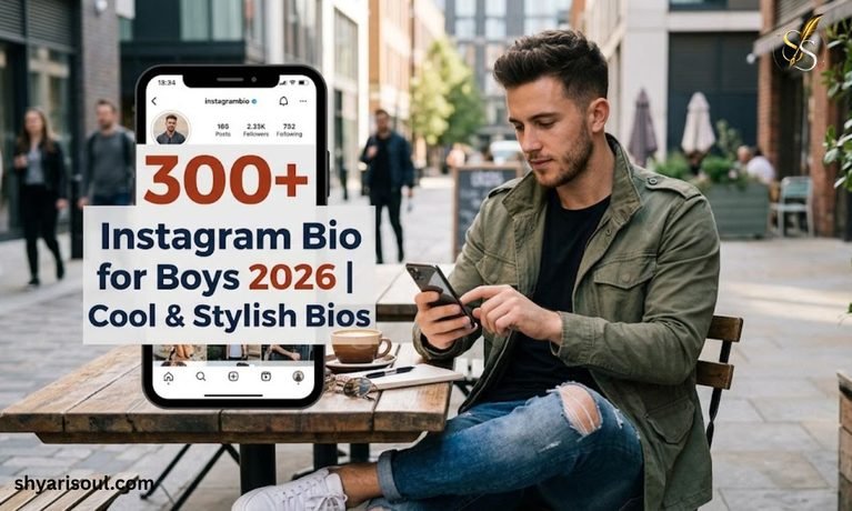 300+ Instagram Bio for Boys 2026 Cool & Stylish Bios