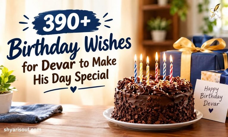 390+ Birthday Wishes for Devar to Make His Day Special