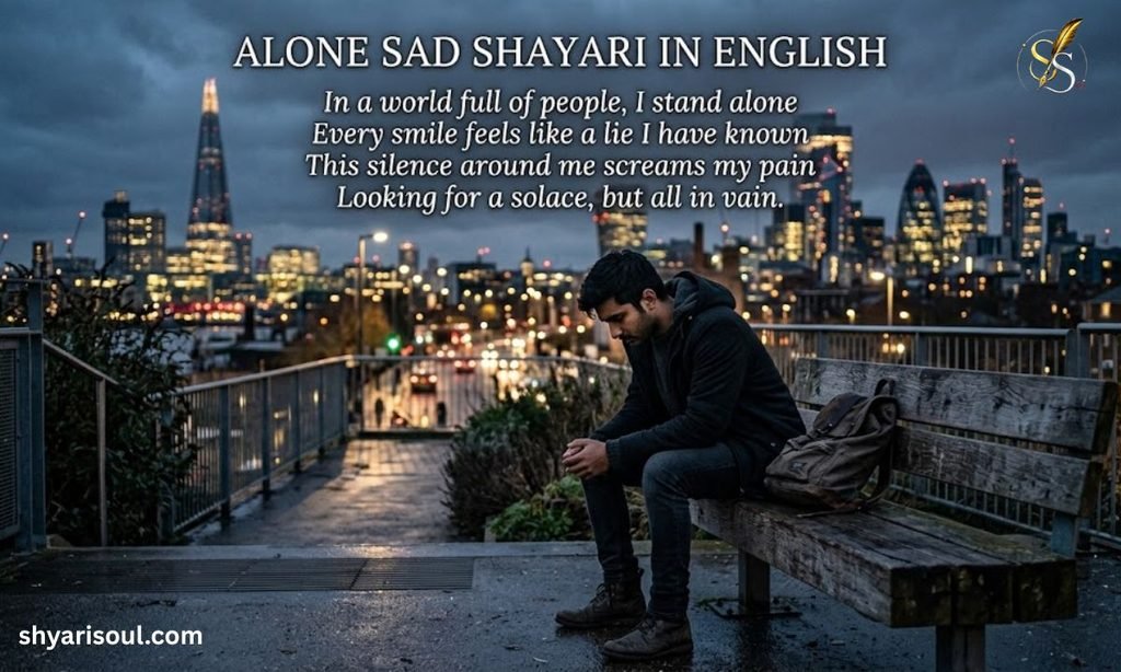 Alone Sad Shayari in English