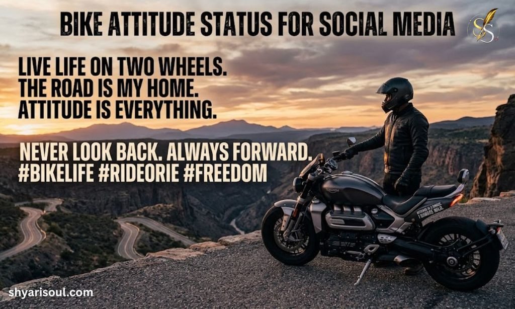 Bike Attitude Status for Social Media