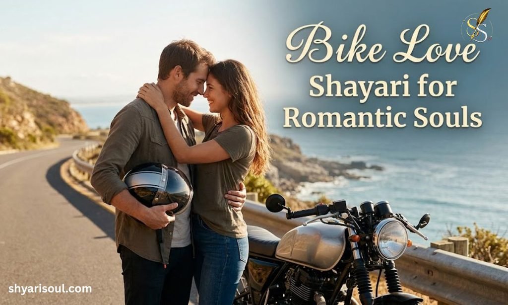 Bike Love Shayari for Romantic Souls