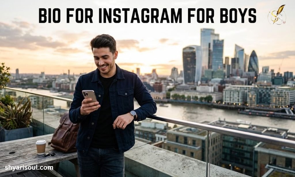 Bio For Instagram For Boys