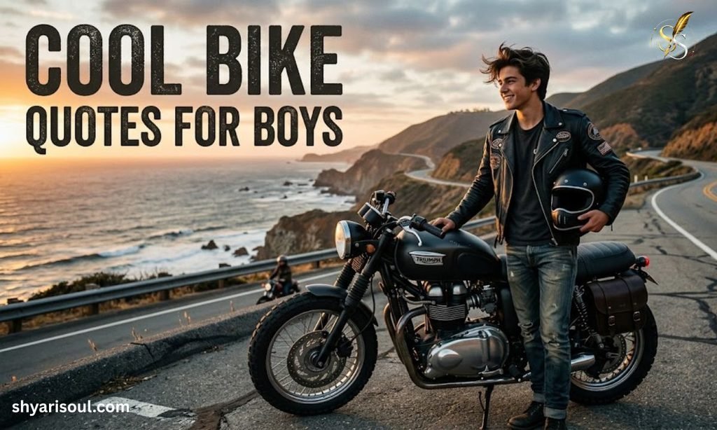 Cool Bike Quotes for Boys