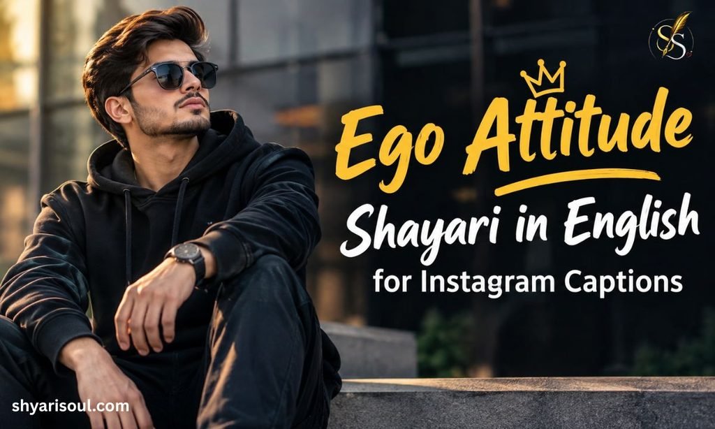 Ego Attitude Shayari in English for Instagram Captions