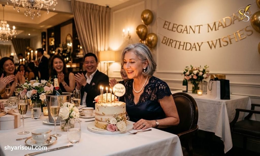 Elegant Madam Birthday Wishes