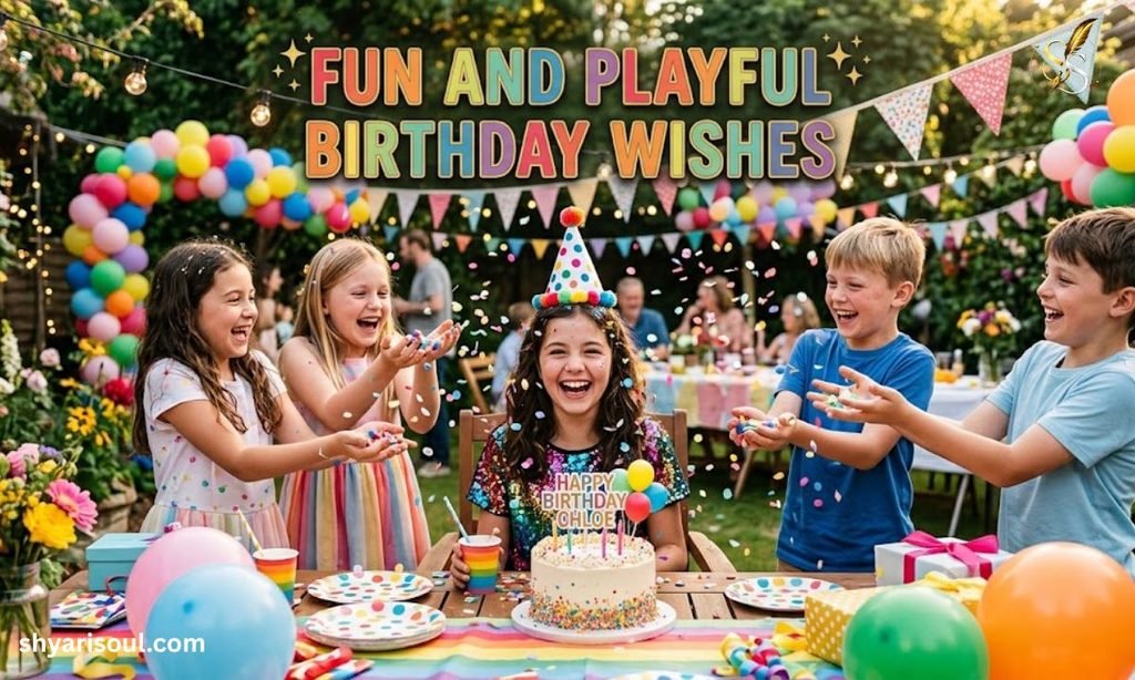 Fun and Playful Birthday Wishes