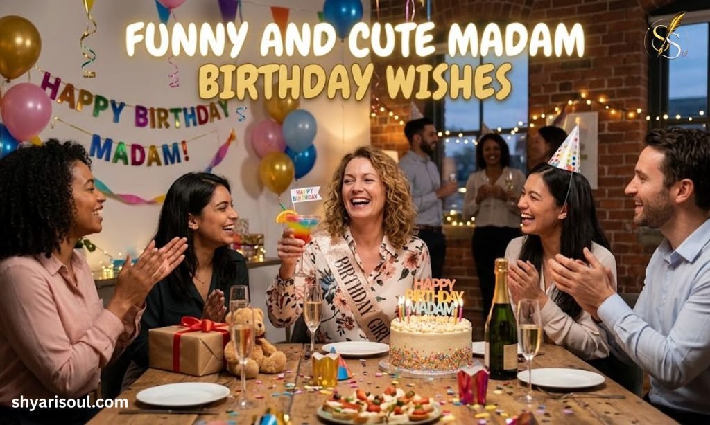 Funny and Cute Madam Birthday Wishes
