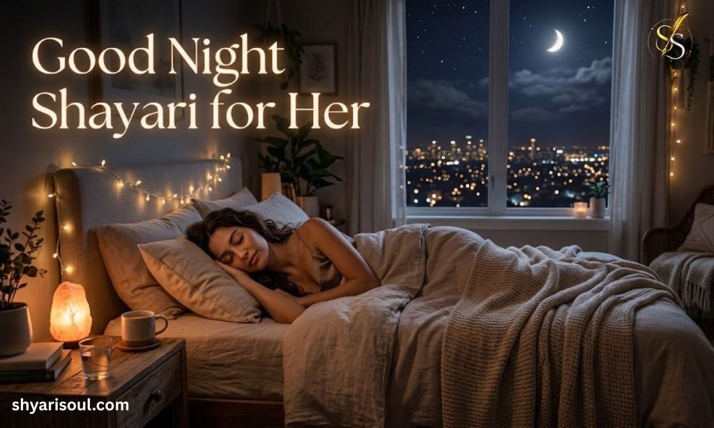 Good Night Shayari for Her