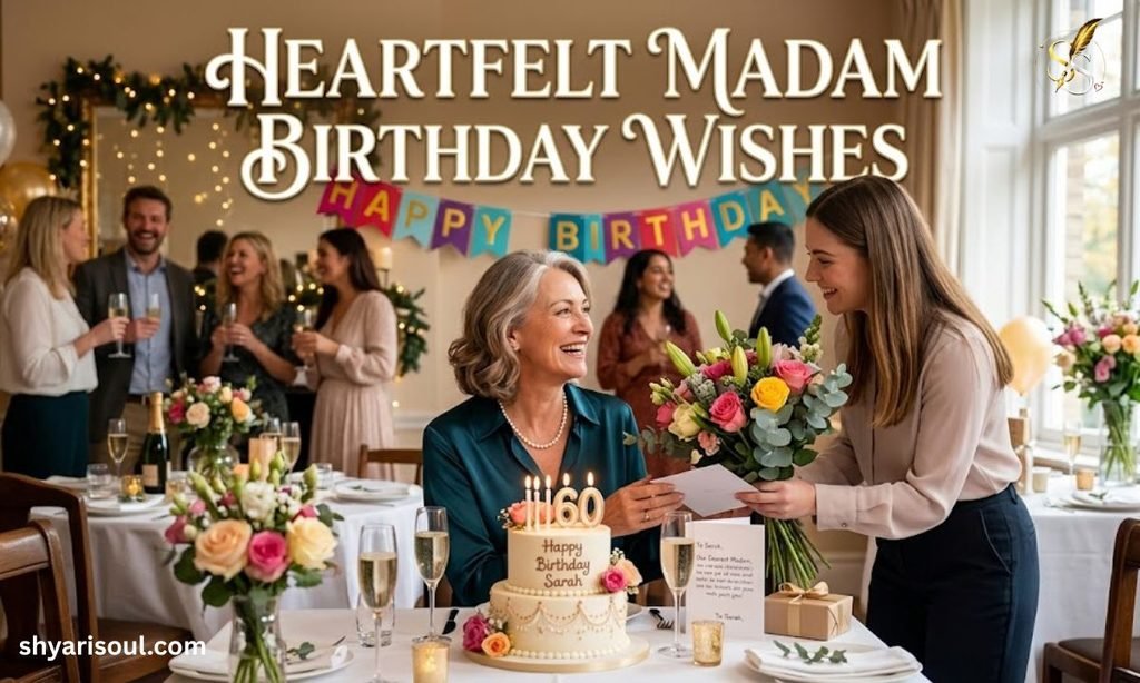 Heartfelt Madam Birthday Wishes