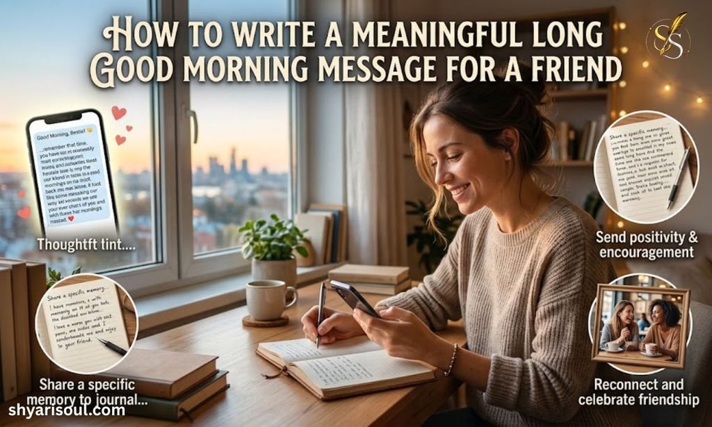 How to Write a Meaningful Long Good Morning Message for a Friend
