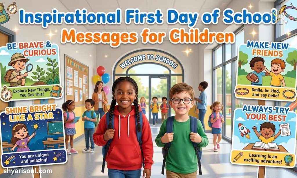 Inspirational First Day of School Messages for Children