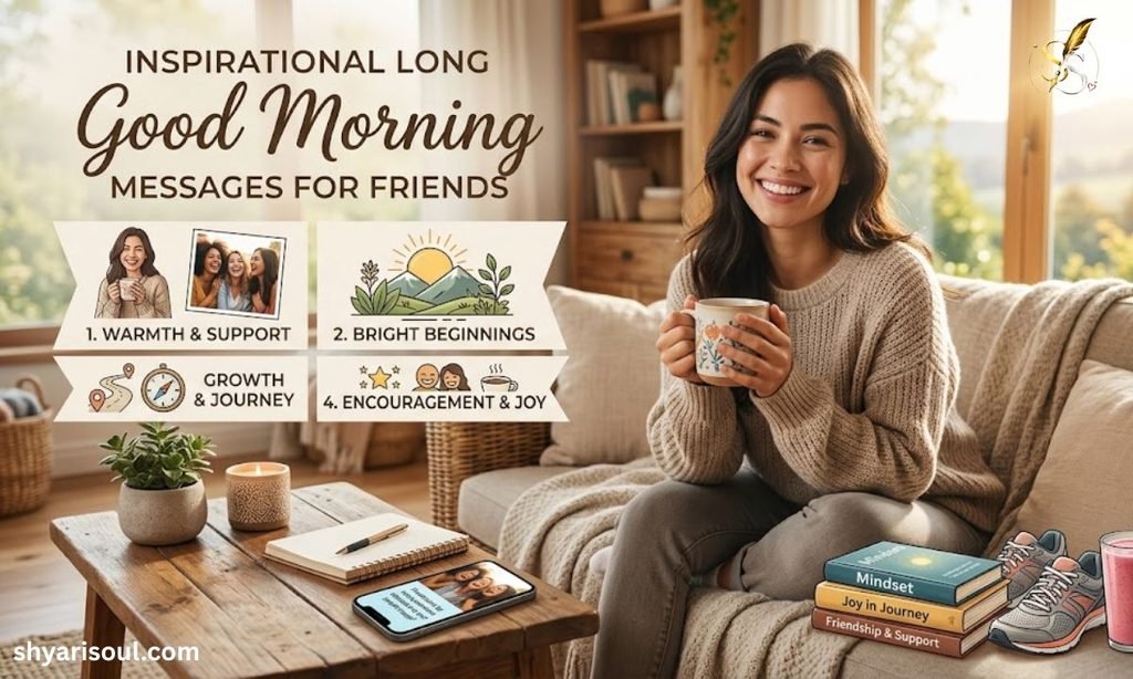 Inspirational Long Good Morning Messages for Friends