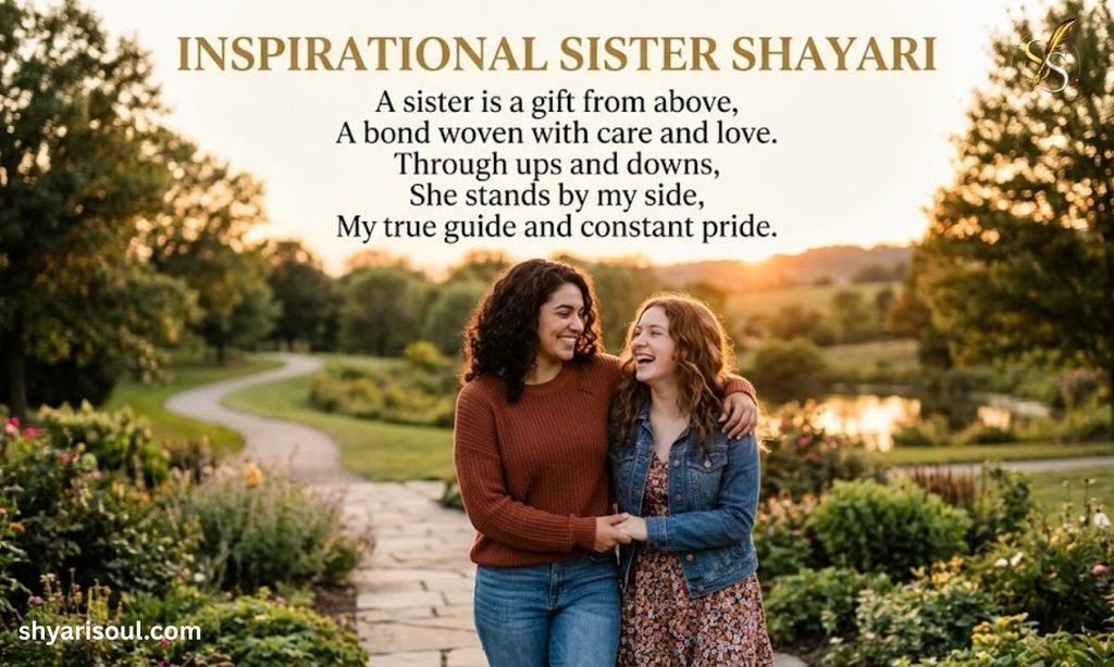 Inspirational Sister Shayari in English