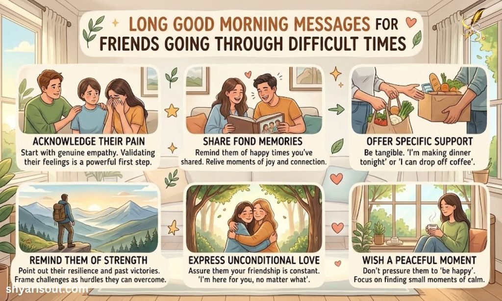 Long Good Morning Messages for Best Friends
