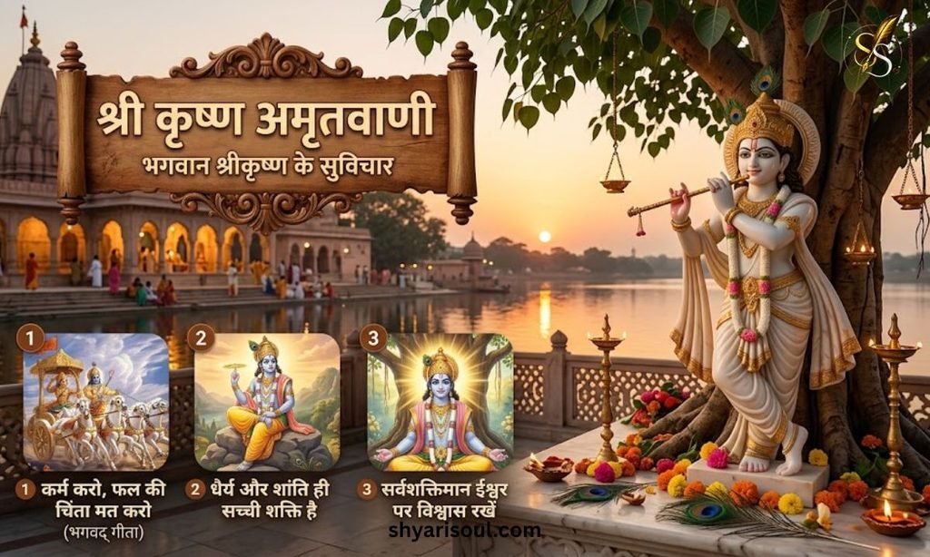 Lord Krishna Quotes in Hindi
