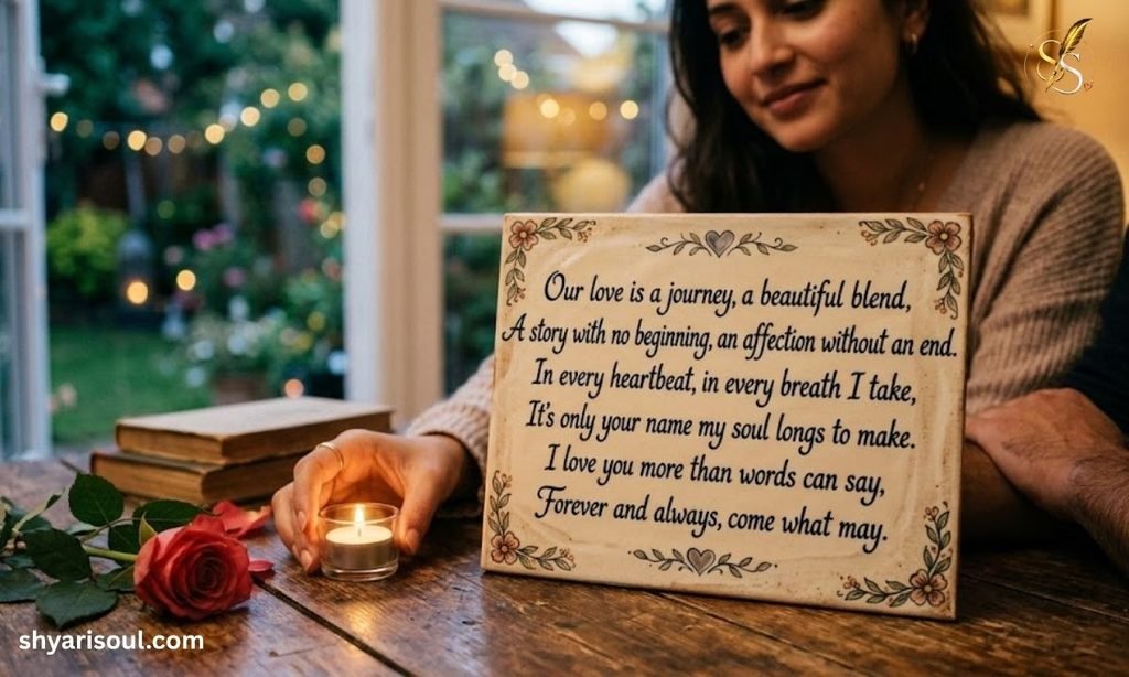 Love Romantic Shayari in English