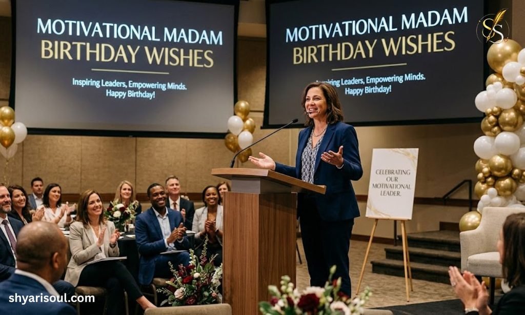 Motivational Madam Birthday Wishes