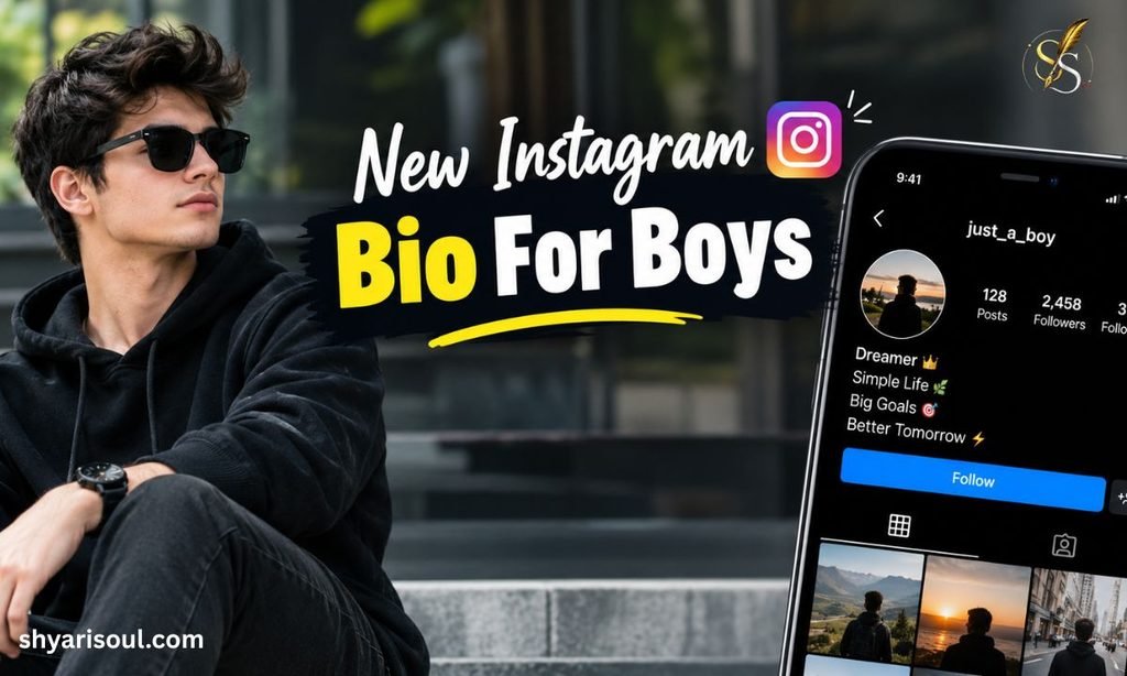 New Instagram Bio For Boys
