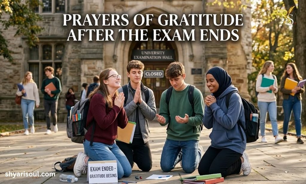 Prayers of Gratitude After the Exam Ends