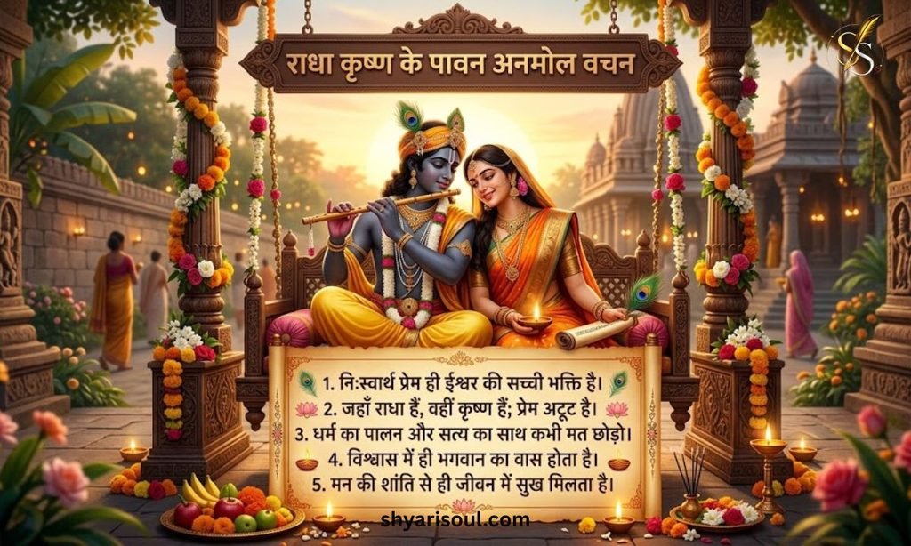 Radha Krishna quotes in Hindi