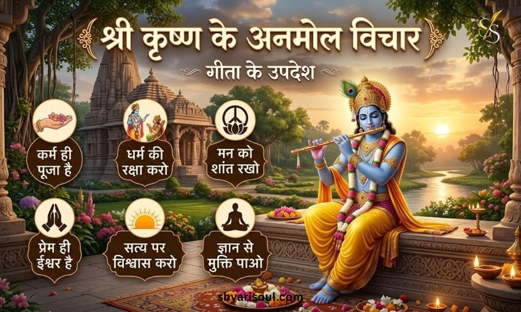 Shree Krishna Quotes in Hindi