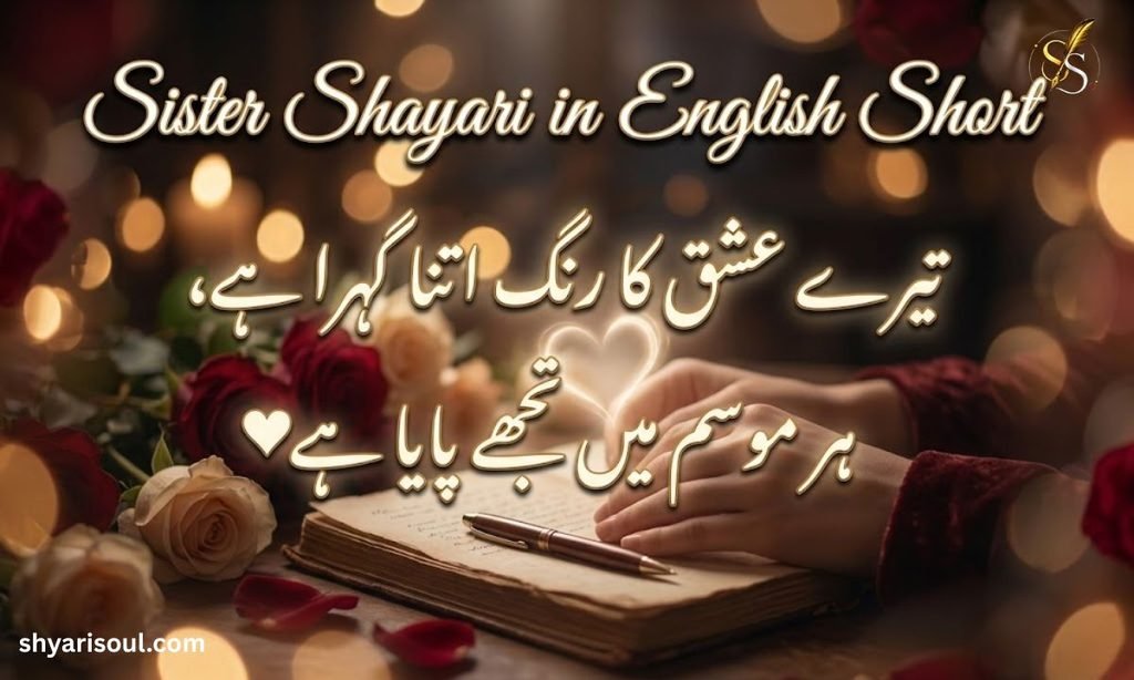Sister Shayari in English Short