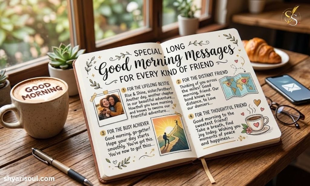Special Long Good Morning Messages for Every Kind of Friend