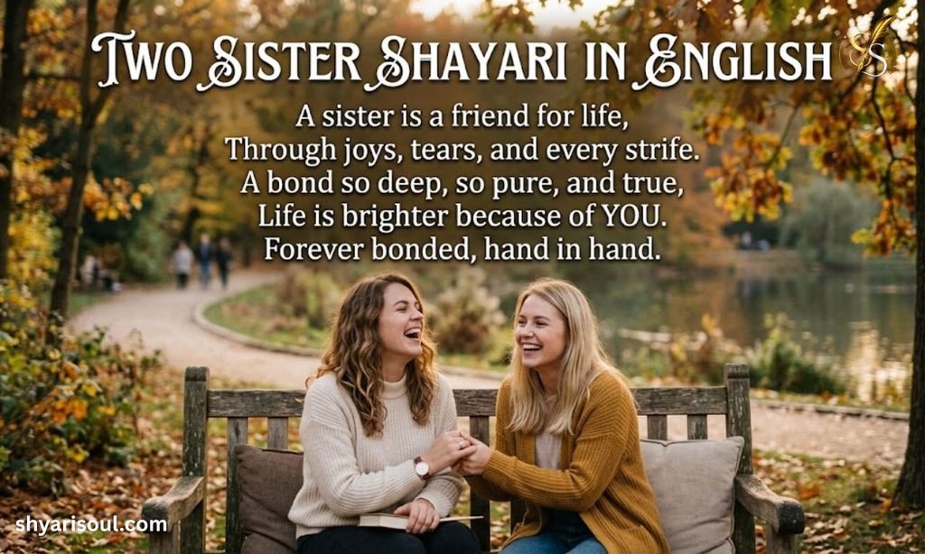 Two Sister Shayari in English